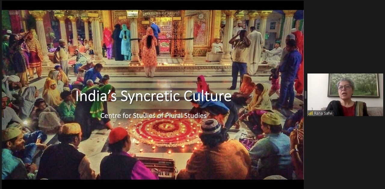 Seminar Lecture: India’s Syncretic Culture by Rana Safvi