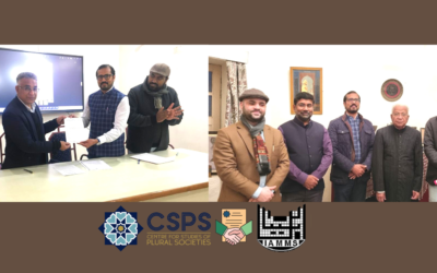 CSPS and Ibn Sina Academy, Aligarh Sign MoU to Promote Research