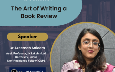 CSPS Workshop | “The Art of Writing a Book Review”
