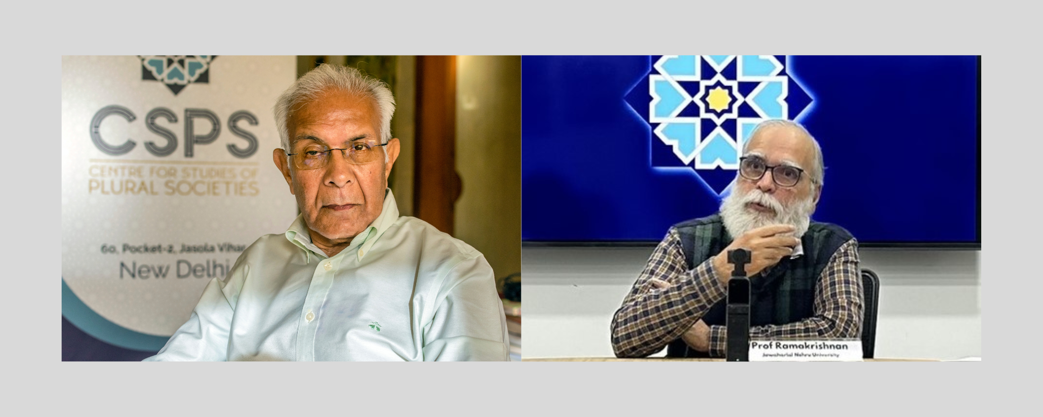 CSPS announces new leadership: Wajahat Habibullah leads as Chairperson, Prof. AK Ramakrishnan as Vice Chairperson